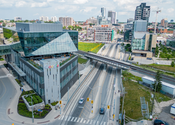 Google building in DTK