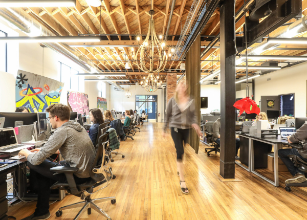 Tech workers in Communitech