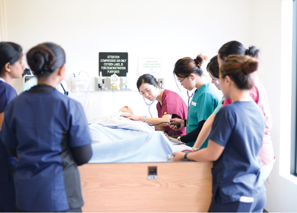 Healthcare students