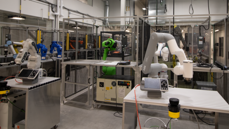 Conestoga College Robotics shop