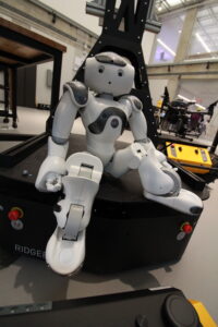 The "Nao" robot at the University of Waterloo's RoboHub