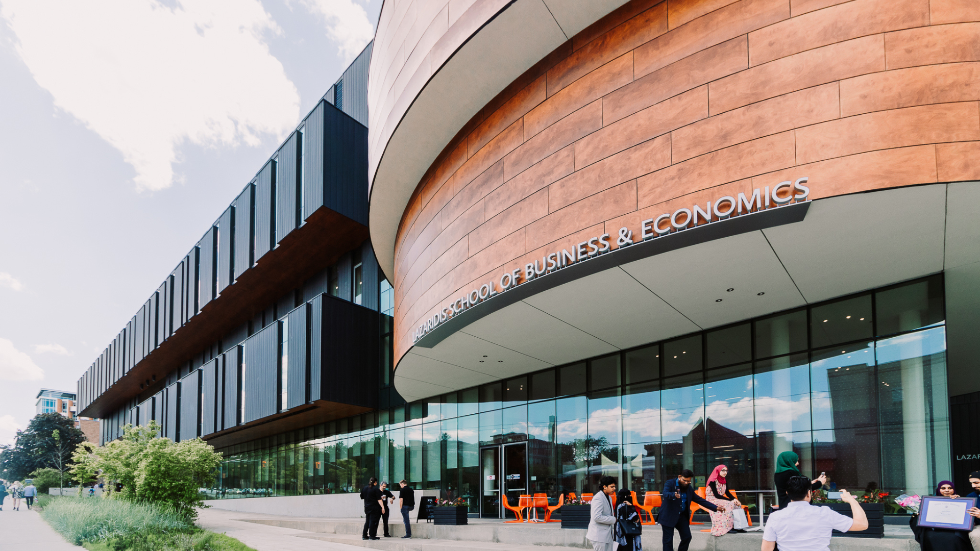 Lazaridis Hall at WLU