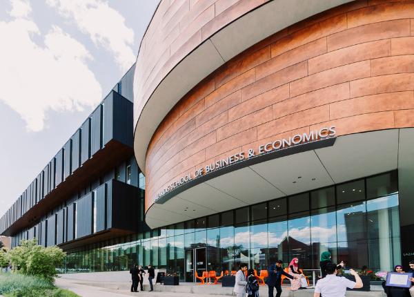 Lazaridis Hall at WLU