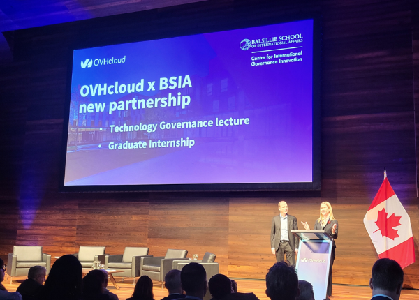 OVHcloud event at CIGI