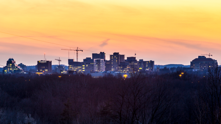 Downtown Kitchener Skyline