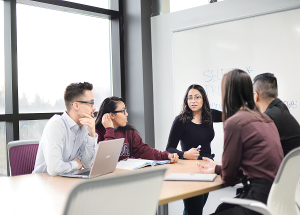 Group of people in a meeting room