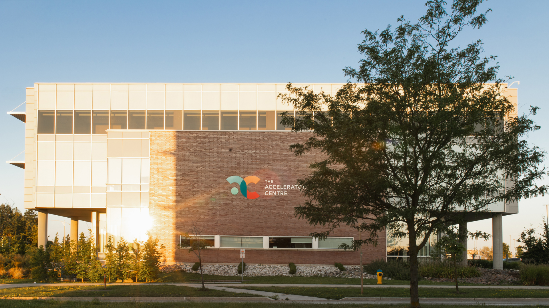 The Accelerator Centre building in Waterloo