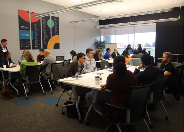 Mentoring session at the Accelerator Centre