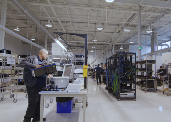 Man working at Miovision