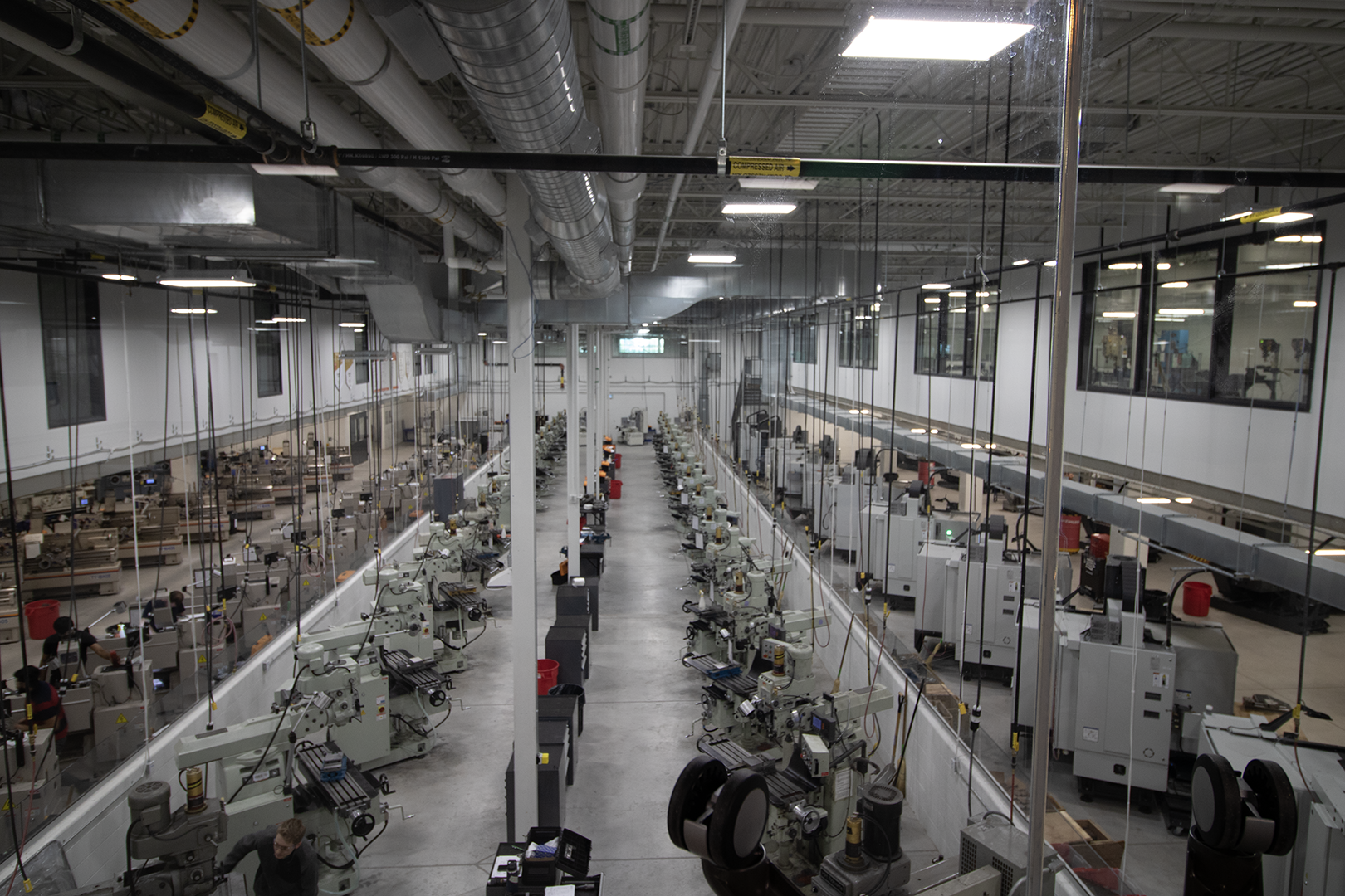 Trades campus indoor space