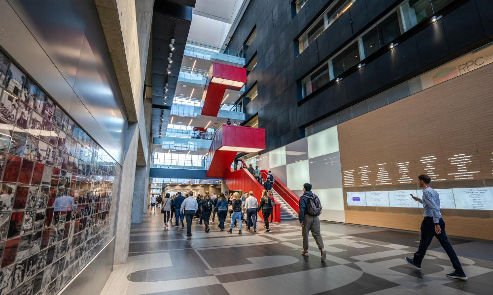 Engineering building at the University of Waterloo