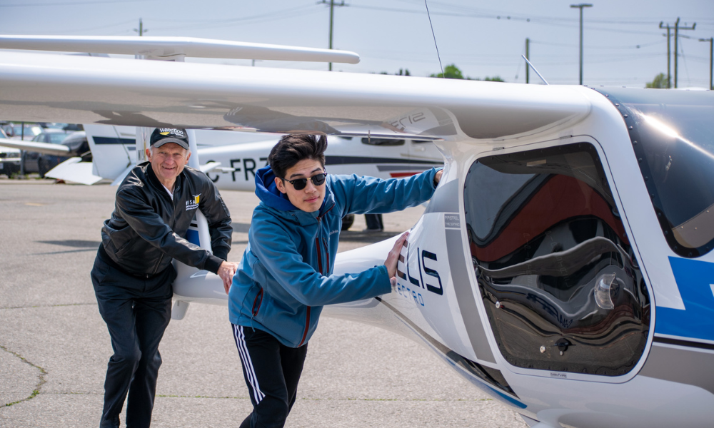Researchers conduct research on the Pipistrel Velis Electro